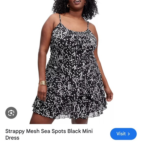 NWOT DVF for Target mini mesh dress - Picture 3 of 5